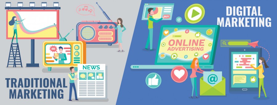 As 4 maiores diferenças entre o marketing tradicional e o marketing digital