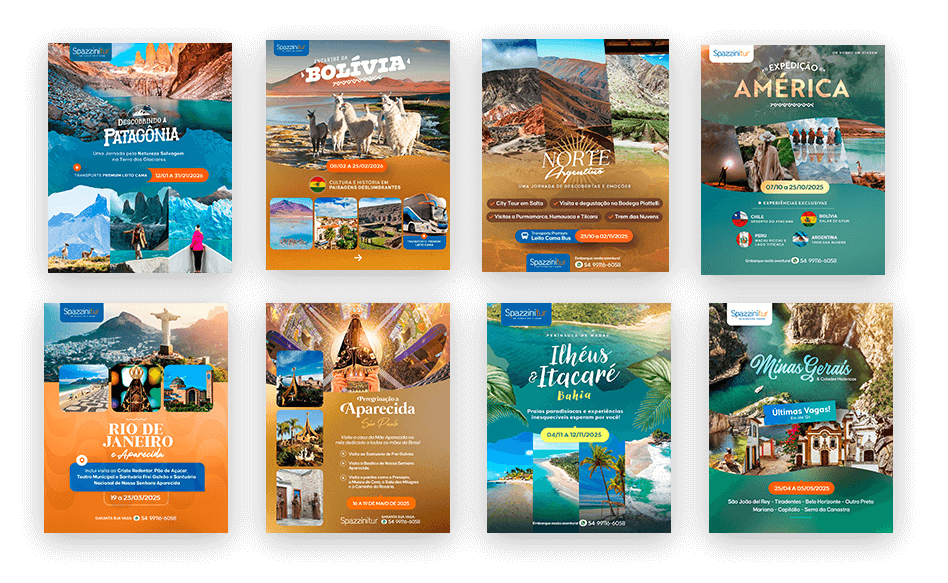 gestão redes sociais agência de viagens